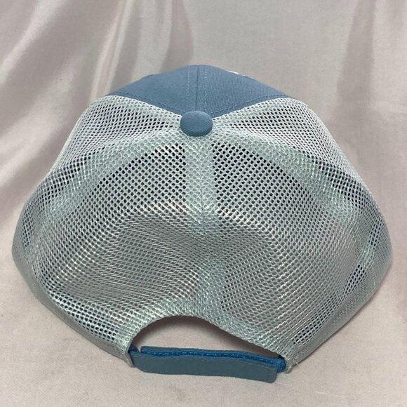 MAUI JIM Adjustable Blue Hat with Beach Scene Embroidered Patch BRAND NEW - Picture 4 of 7